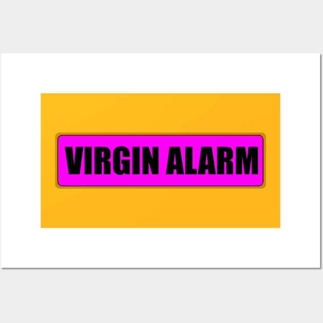 Dot Matrix Virgin Alarm Wall Art by Meta Cortex